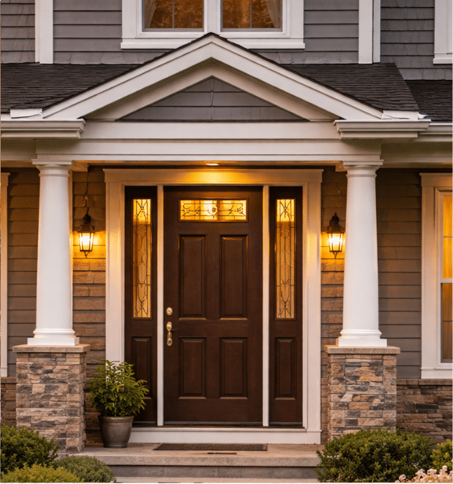 Warm entrance of a home in Shiremanstown PA
