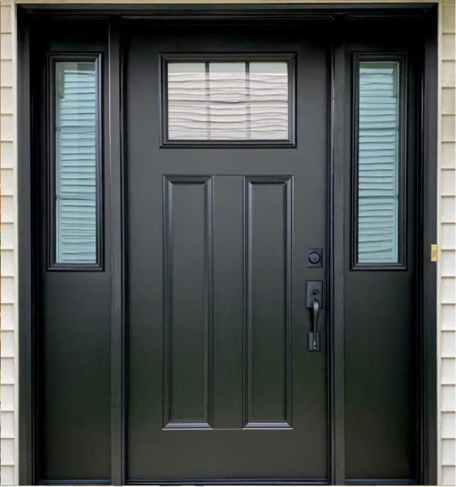 black door in Palmyra PA