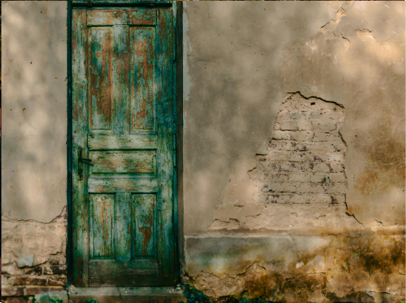 Rustic Front Door in Fort Washington PA