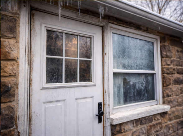 Windows & Doors during winter on Hanover PA