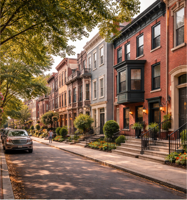 Historic Street in York CIty